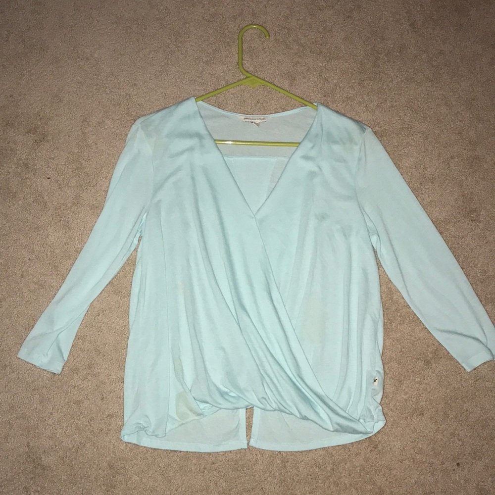 American Eagle Wrap Top